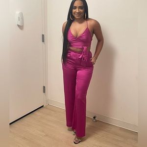 Satin 2 pieces set (Small)